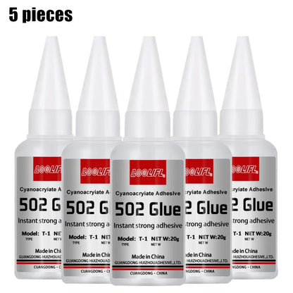High Quality 502 Super Glue Bond Fast Universal Glue For Toys Crafts Shoes Paper Wood Plastic Fast Repairing factory direct sale