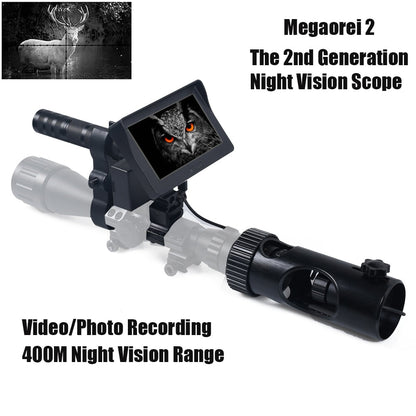 Hunting Riflescope Night Vision IR Optics Sight Scope-Shalav5