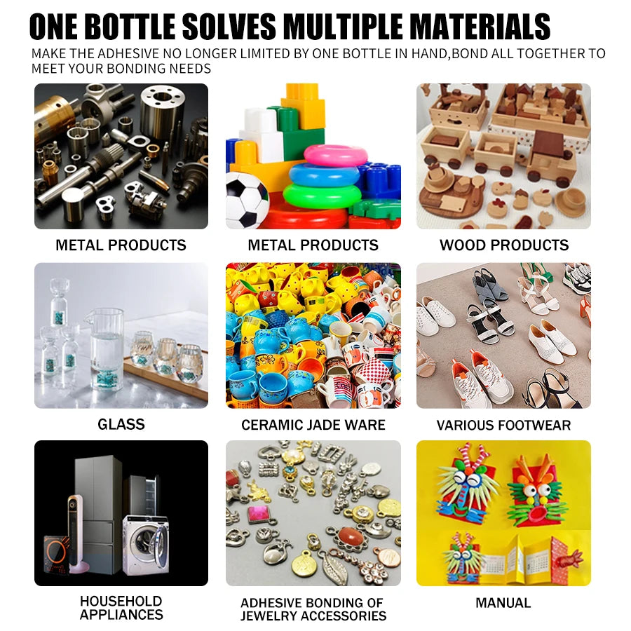 High Quality 502 Super Glue Bond Fast Universal Glue For Toys Crafts Shoes Paper Wood Plastic Fast Repairing factory direct sale