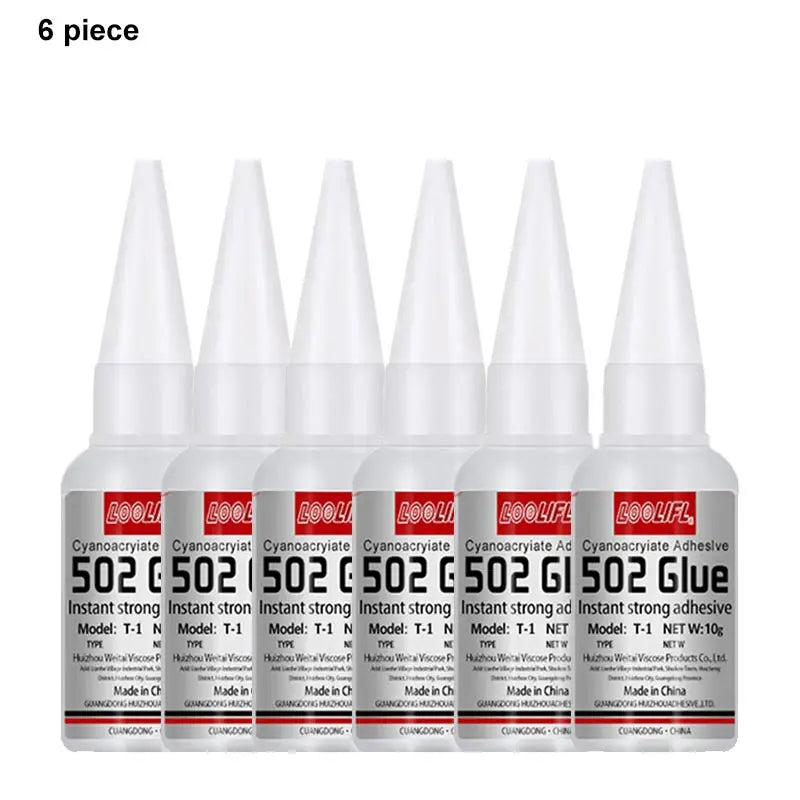 High Quality 502 Super Glue Bond Fast Universal Glue For Toys Crafts Shoes Paper Wood Plastic Fast Repairing factory direct sale