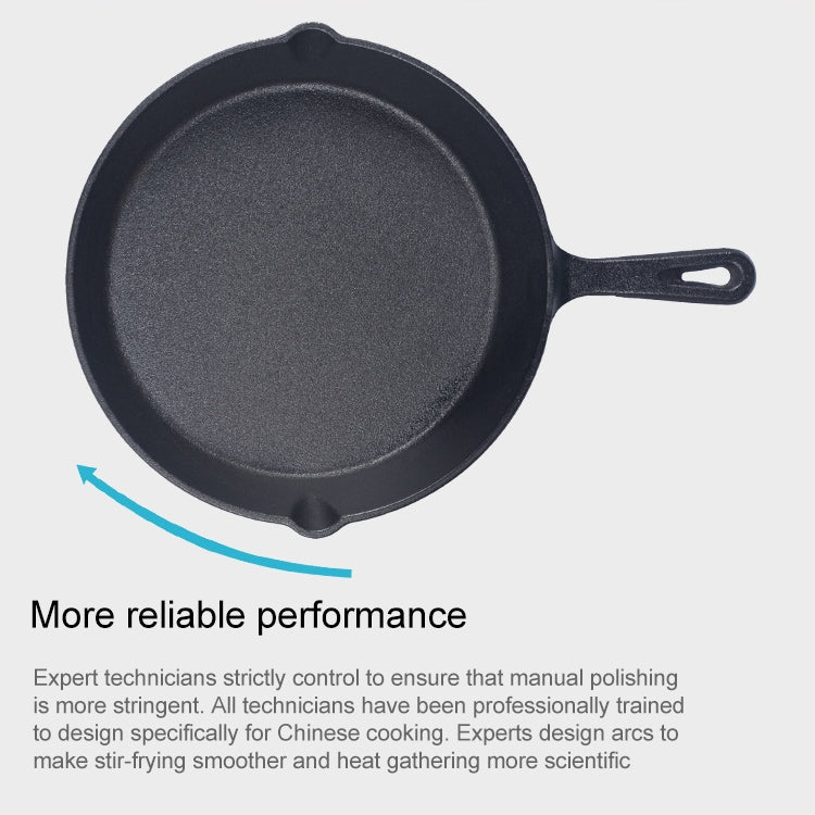 Cast Iron Non Stick Frying Pan Cooking Pot