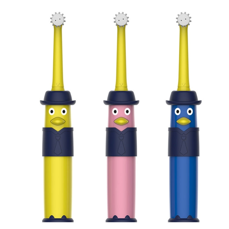 Children Cartoon Rotating Soft Hair Electric Toothbrush