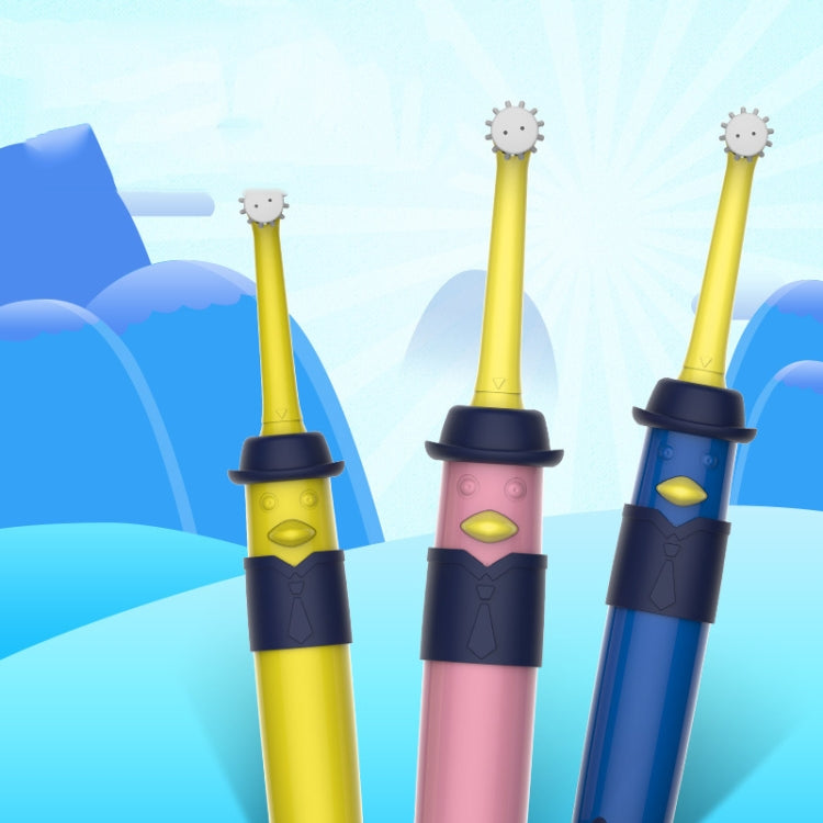 Children Cartoon Rotating Soft Hair Electric Toothbrush