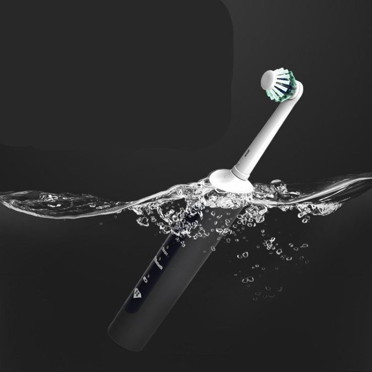 Wireless Rechargeable Waterproof Electric Toothbrush Rotary Brush Head