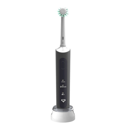 Wireless Rechargeable Waterproof Electric Toothbrush Rotary Brush Head