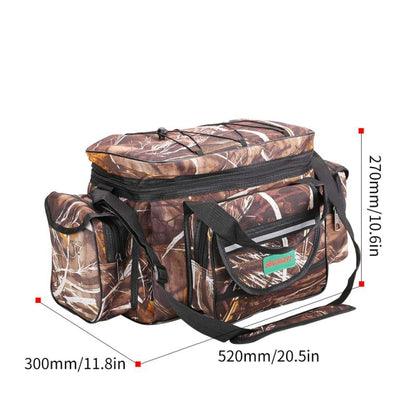 Multifunctional Lure Bag Shoulder Messenger Bag