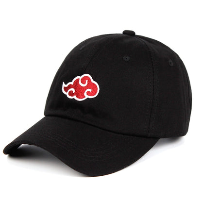 Japanese Anime Naruto Hat Uchiha Family Logo Embroidery Cotton Baseball Caps