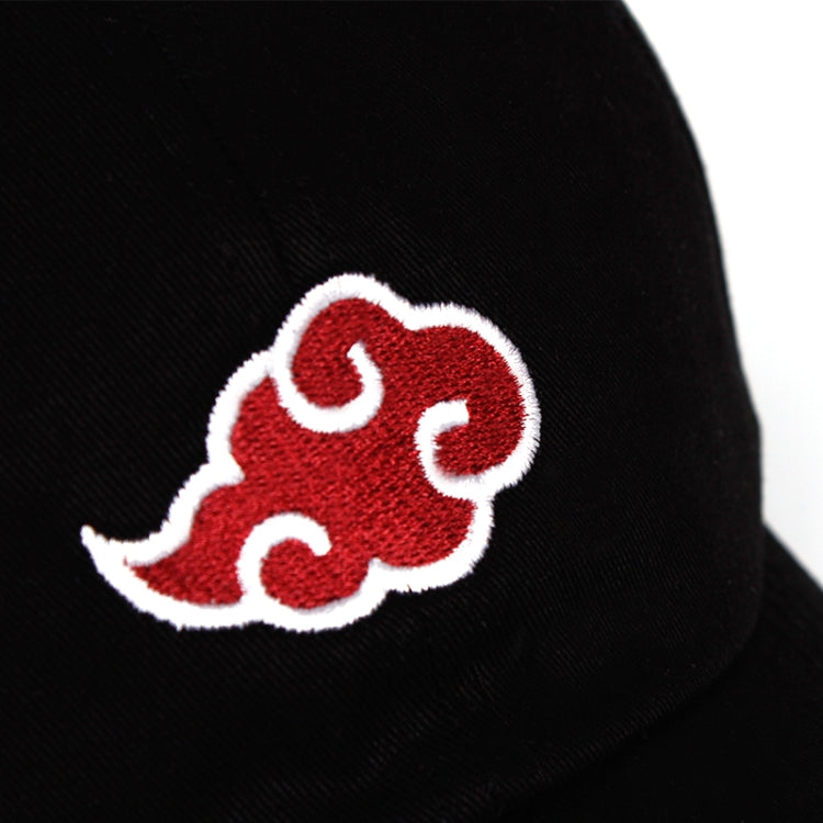 Japanese Anime Naruto Hat Uchiha Family Logo Embroidery Cotton Baseball Caps