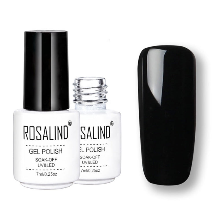 ROSALIND Gel Polish Set UV Semi Permanent Primer Top Coat Poly Gel Varnish Nail Art Manicure Gel, Capacity: 7ml