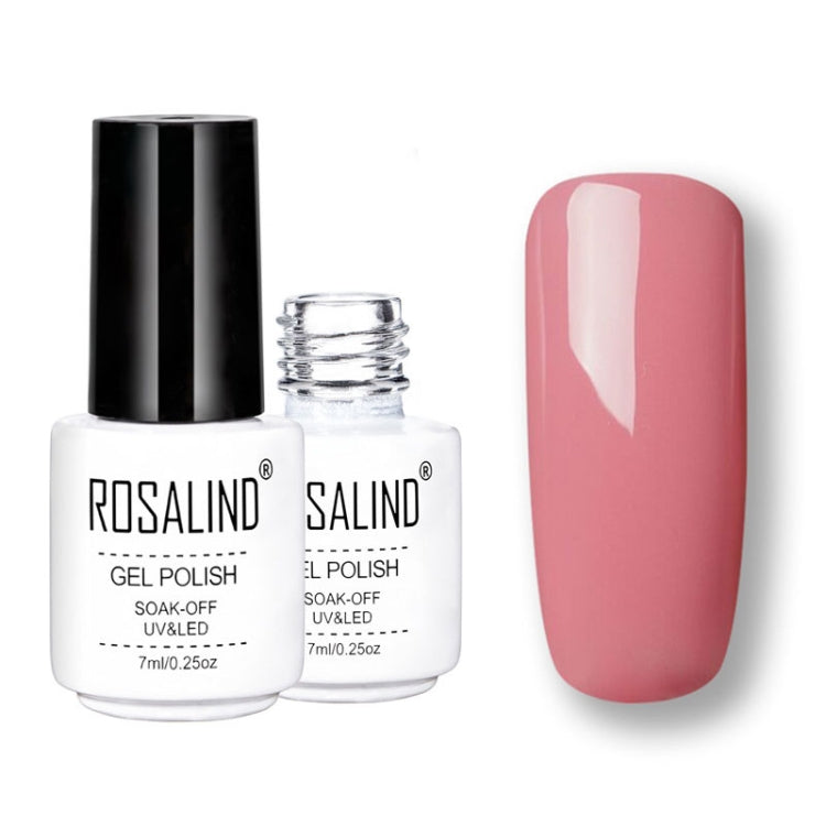 ROSALIND Gel Polish Set UV Semi Permanent Primer Top Coat Poly Gel Varnish Nail Art Manicure Gel, Capacity: 7ml