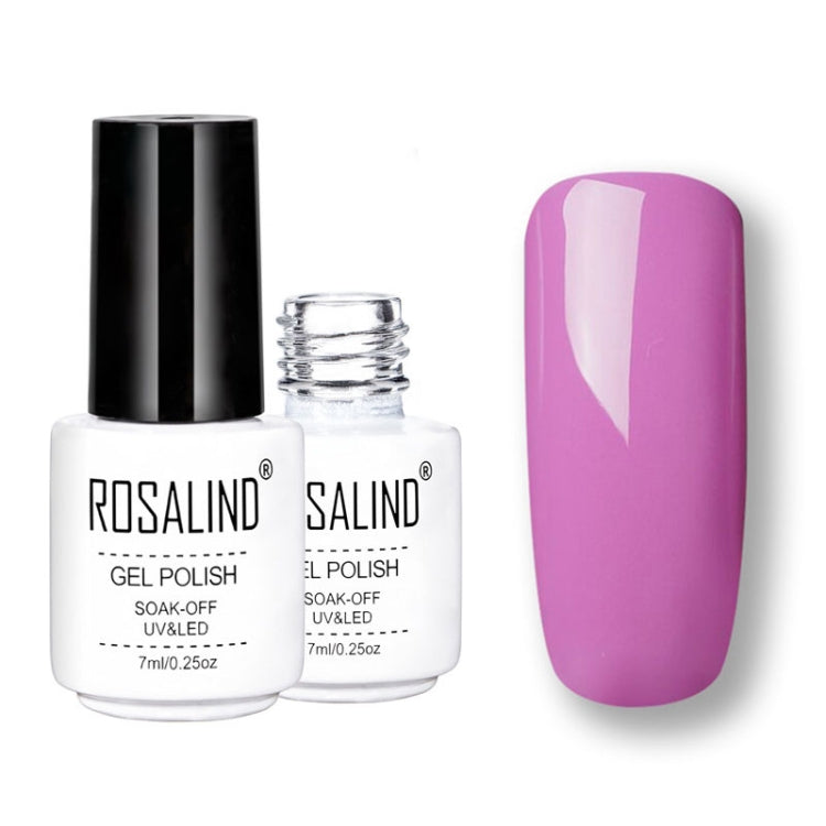 ROSALIND Gel Polish Set UV Semi Permanent Primer Top Coat Poly Gel Varnish Nail Art Manicure Gel, Capacity: 7ml