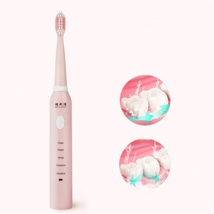DELIPU Electric Toothbrush Rechargeable Sonic 5-Speed Adjustment Children Adult Household Waterproof Soft Hair Whitening Toothbrush, USB Charging Cable  (Blue), USB Charging Cable (White), USB Charging Stand (Blue), USB Charging Stand(Pink)            ...