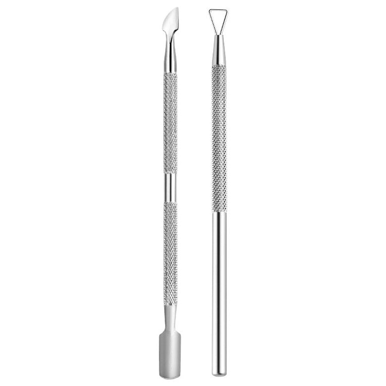 FABIYAN Stainless Steel Dead Skin Shear Steel Push Nail Art Tool Set, Specification: Set 3