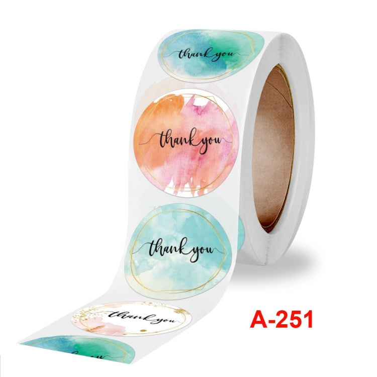 10 Rolls Round Sealing Sticker Thank You Sticker Crafts Gift Decoration Sticker