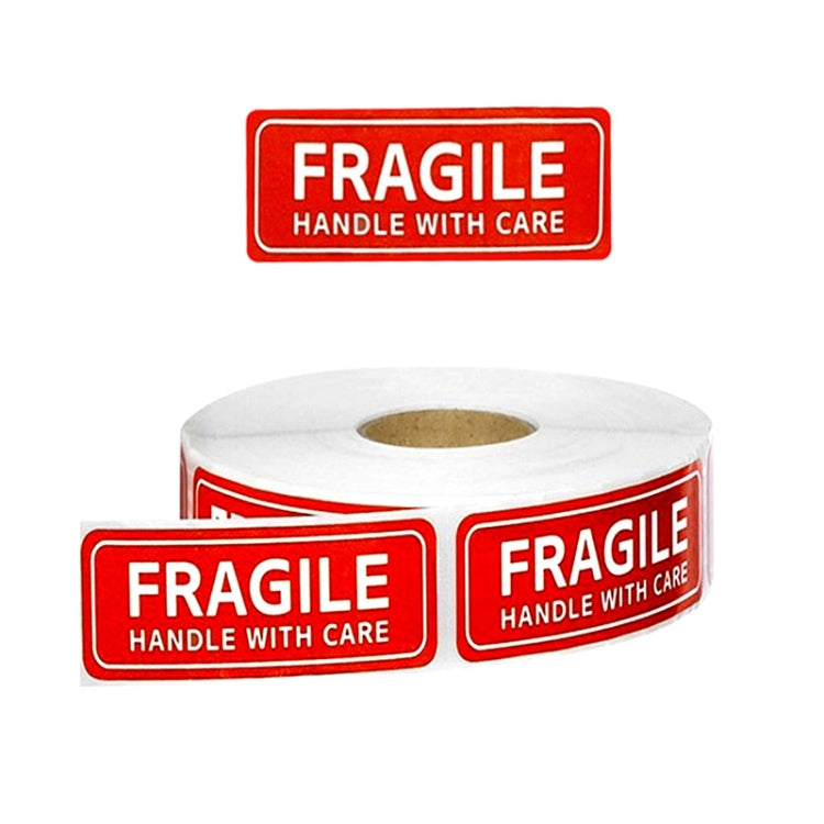 Handle Fragile Warning Stickers Carefully