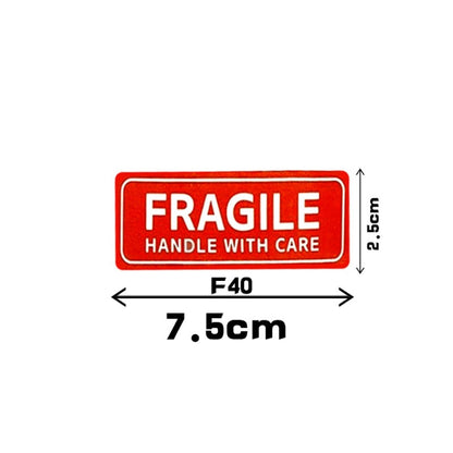 Handle Fragile Warning Stickers Carefully