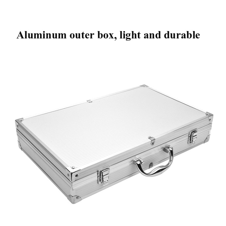 Barbecue Combination Tool Set Aluminum Box Stainless Steel Grill Set