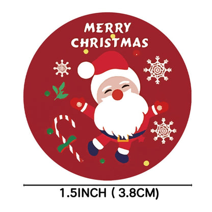 LG-210922-38-006 Christmas Cartoon Gift Stickers Stickers Label