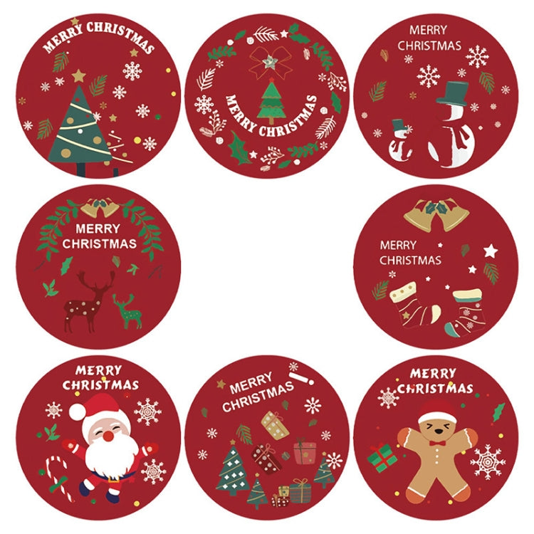 LG-210922-38-006 Christmas Cartoon Gift Stickers Stickers Label