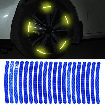 Car Wheel Reflective Stickers 3D Personal Decoration Tire Warning Stickers