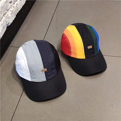 Drawstring Baseball Cap Fashion Street Style Peaked Cap