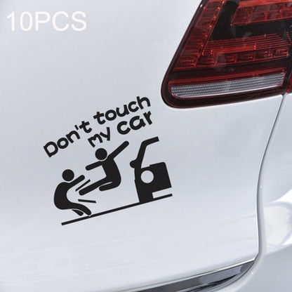 Reflective Funny Text Do Not Touch My Car Car Sticker