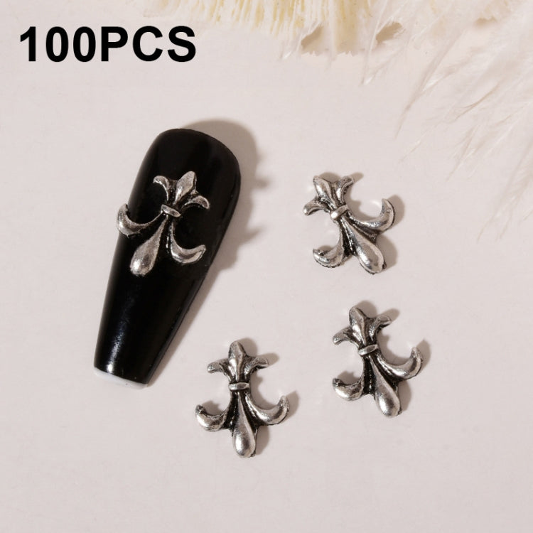 100pcs Nail Crocodile Vintage Alloy Jewelry Nail Metal Accessories