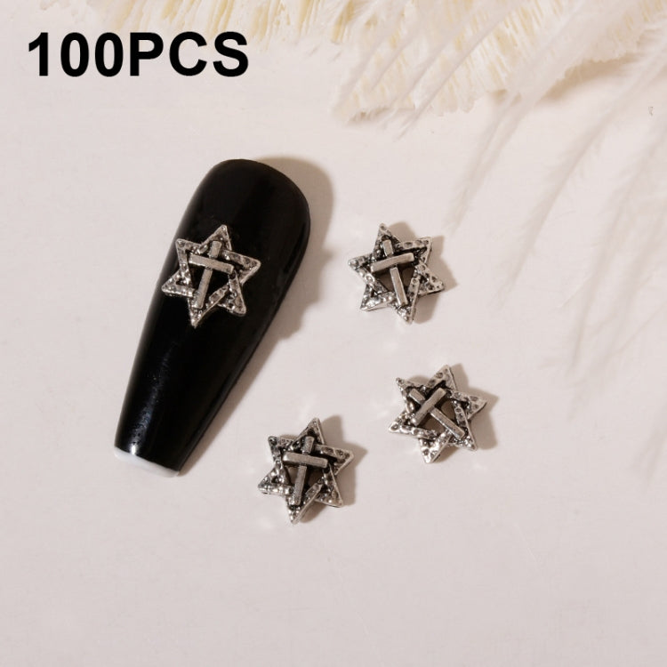 100pcs Nail Crocodile Vintage Alloy Jewelry Nail Metal Accessories