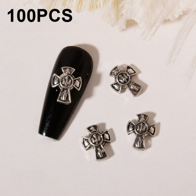 100pcs Nail Crocodile Vintage Alloy Jewelry Nail Metal Accessories