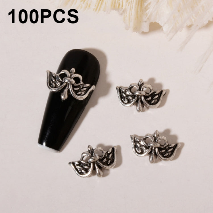 100pcs Nail Crocodile Vintage Alloy Jewelry Nail Metal Accessories