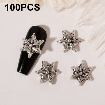 100pcs Nail Crocodile Vintage Alloy Jewelry Nail Metal Accessories