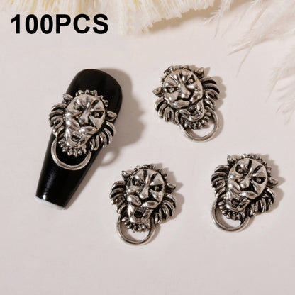 100pcs Nail Crocodile Vintage Alloy Jewelry Nail Metal Accessories