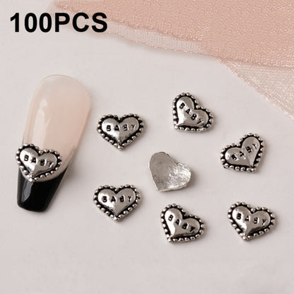 100pcs Nail Crocodile Vintage Alloy Jewelry Nail Metal Accessories