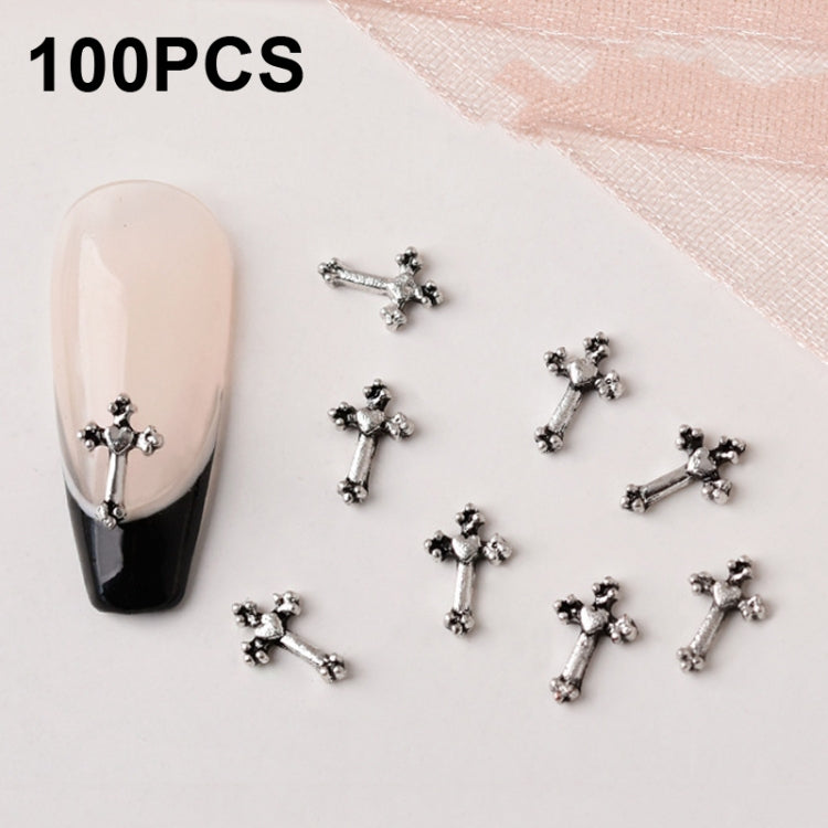 100pcs Nail Crocodile Vintage Alloy Jewelry Nail Metal Accessories