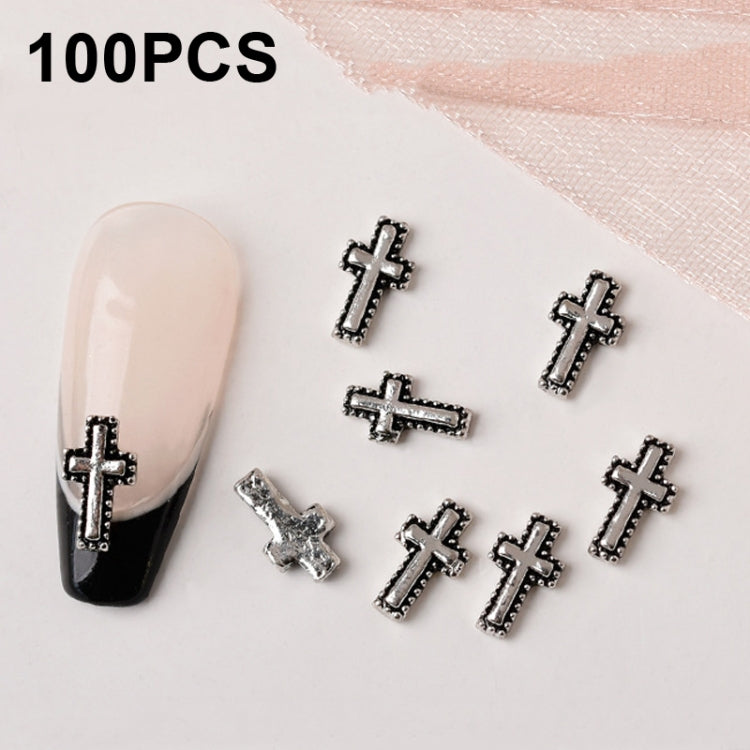 100pcs Nail Crocodile Vintage Alloy Jewelry Nail Metal Accessories