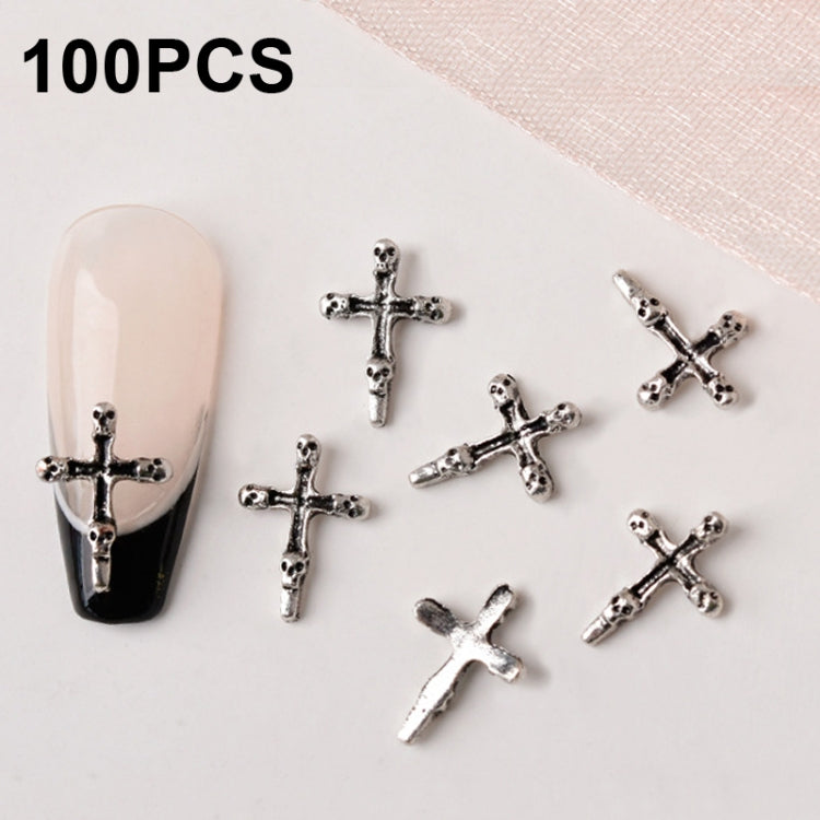 100pcs Nail Crocodile Vintage Alloy Jewelry Nail Metal Accessories