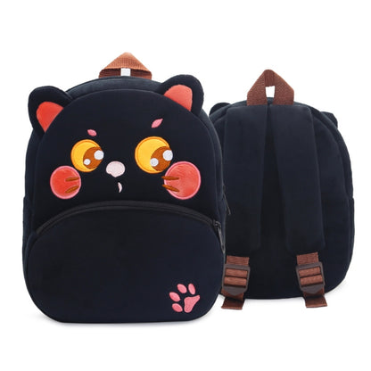 Zoo Series Plush Backpack Cute Children School Bag Shoulder Bag