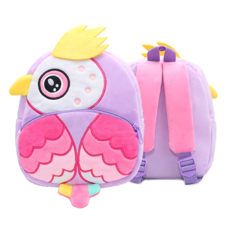 Zoo Series Plush Backpack Cute Children School Bag Shoulder Bag