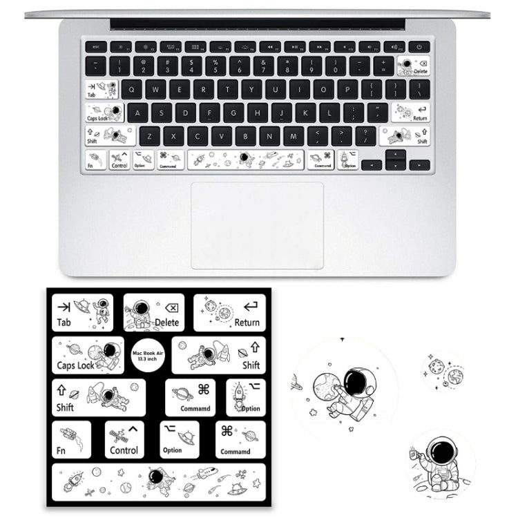 For Macbook Air 5pcs Laptop Keyboard PVC Sticker