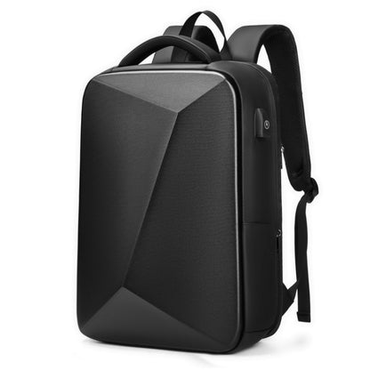 EVA Hard Shell Expandable Laptop Backpack with USB Port Multifunctional Business Travel Backpack