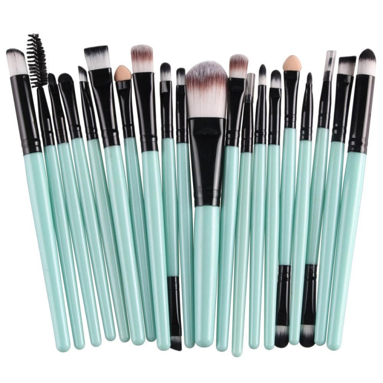 20pcs/set Wooden Handle Makeup Brush Set Beauty Tool Brushes