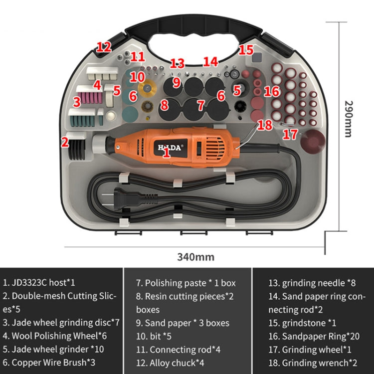 HILDA Power Grinder And Brush Sharpener Set Sharpening Tool Set,