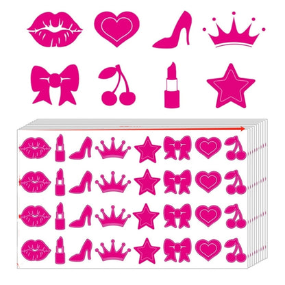 Tanning Sunbathing Stickers Self Adhesive Body Stickers, 180pcs /Pack  Style 5, 400pcs /Pack Style 6, 320pcs /Pack Style 7, 210pcs /Pack Style 10