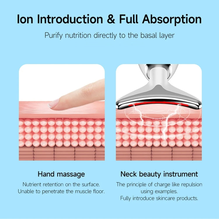 Electrical Neck Beauty Instrument Neck Massager Face Beauty Device