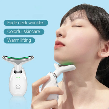 Electrical Neck Beauty Instrument Neck Massager Face Beauty Device