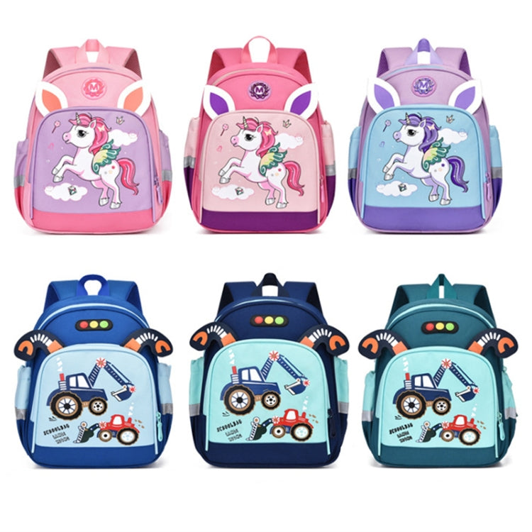 Children Cute Cartoon Shoulder Bag Kindergarten Schoolbag Casual Versatile Backpacks