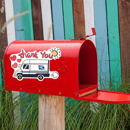 Waterproof Sunscreen Ethylene Base Mailbox Thank You Sticker