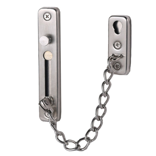 With Insurance Door Buckle Security Chain Anti-burglary Door Chain Latch Household Door Inside Reverse Lock Anti-burglary Buckle, Brushed Stainless Steel, Red Bronze, Ancient Copper, Matte Black