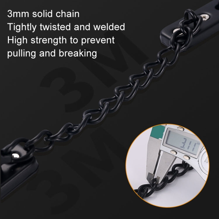 With Insurance Door Buckle Security Chain Anti-burglary Door Chain Latch Household Door Inside Reverse Lock Anti-burglary Buckle