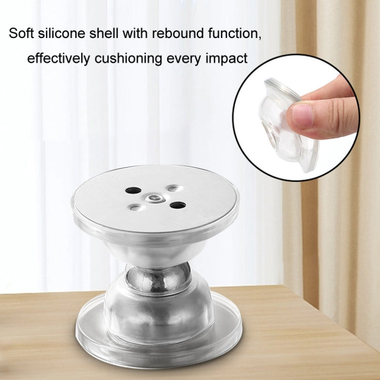 No Punching Silicone Household Strong Magnetic Silent Anti-collision Door Stopper